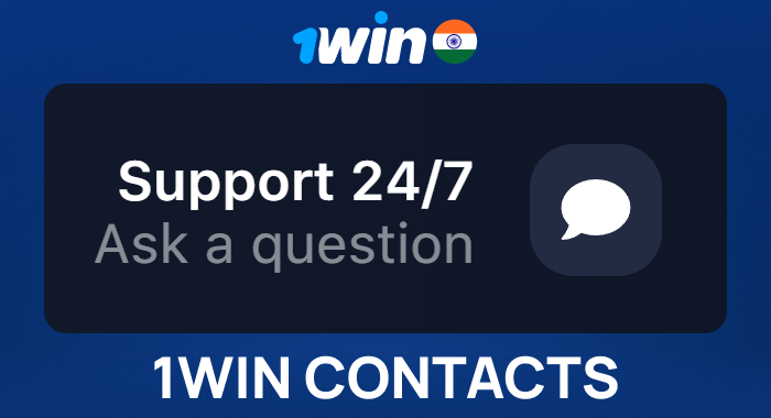 Customer support for Indian players at 1win